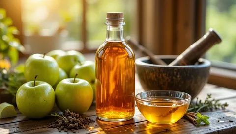 تصویر 1 از سرکه سیب سبز مخصوص آشپزی و سالاد